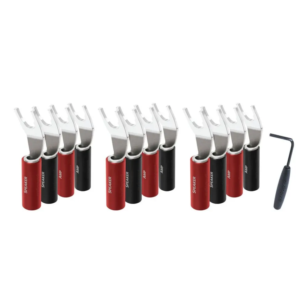 Mufe spada audioquest suregrip 100 silver plated set 12buc Audioquest - 1