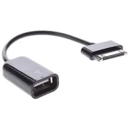 Techly I-SAM-EXT20 cabluri pentru telefoanele mobile Negru 0,2 m USB A Samsung 30-pin Techly - 1