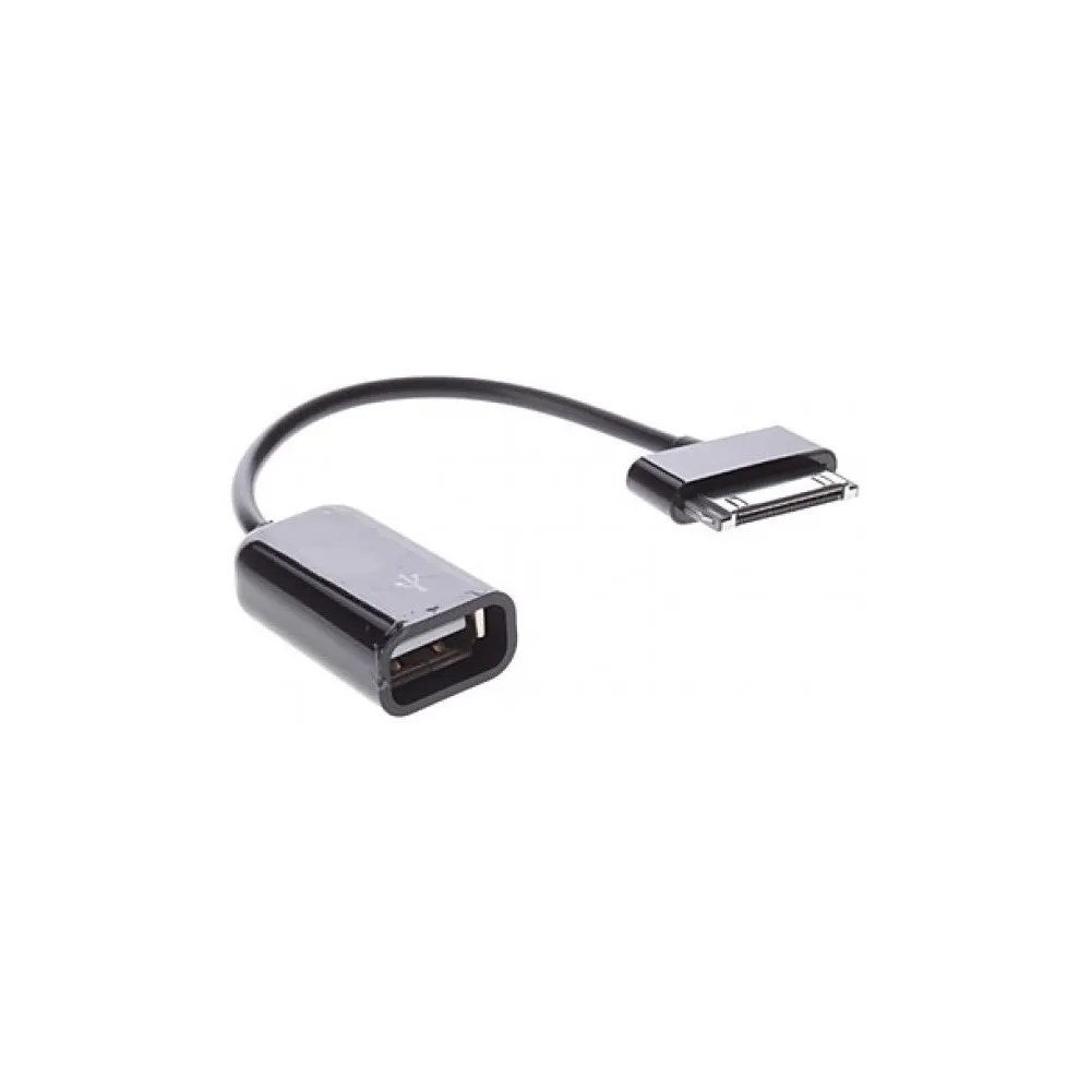 Techly I-SAM-EXT20 cabluri pentru telefoanele mobile Negru 0,2 m USB A Samsung 30-pin Techly - 1