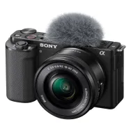 Sony α ZV-E10L MILC 24,2 MP CMOS 6000 x 4000 Pixel Negru Sony - 1