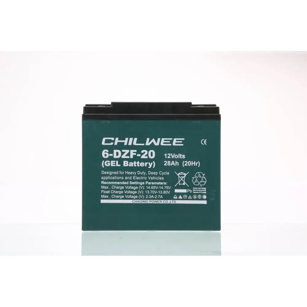 Acumulator 12v 20ah vrla  deep cycle gel seria dzf  chilwee Other - 1