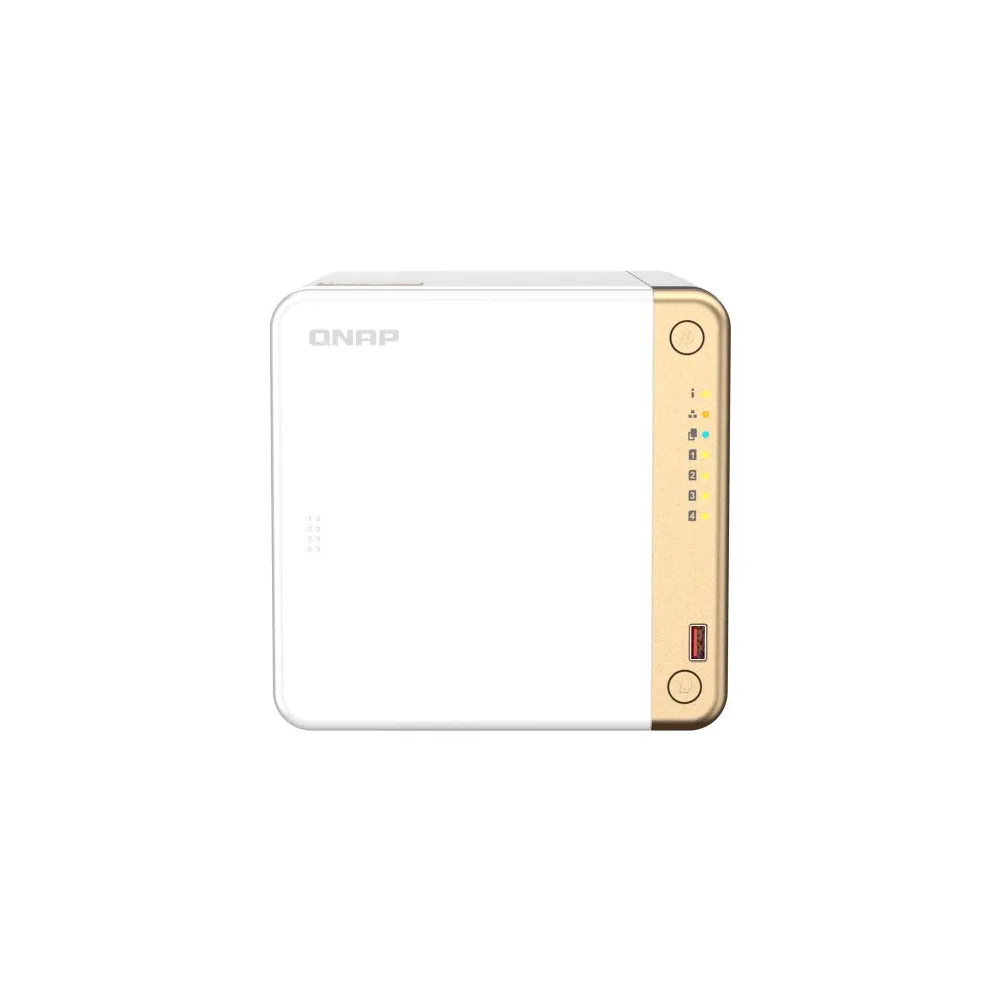 QNAP TS-462-2G NAS & servere de stocare a datelor Tower Ethernet LAN Alb N4505 Qnap - 1