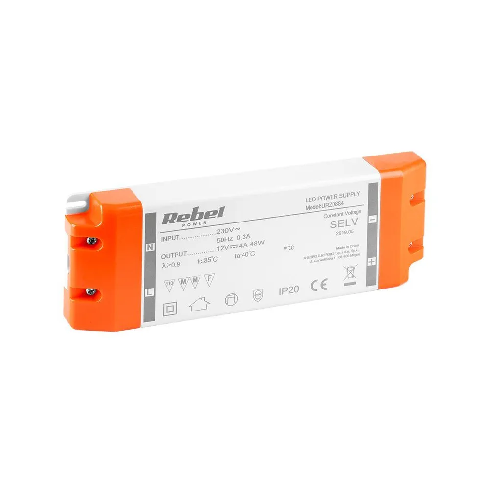 Sursa alimentare banda led 12v 4a rebel Rebel - 1