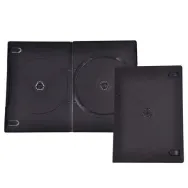 Dvd box quer 5.2mm double black hq 10buc Quer - 1