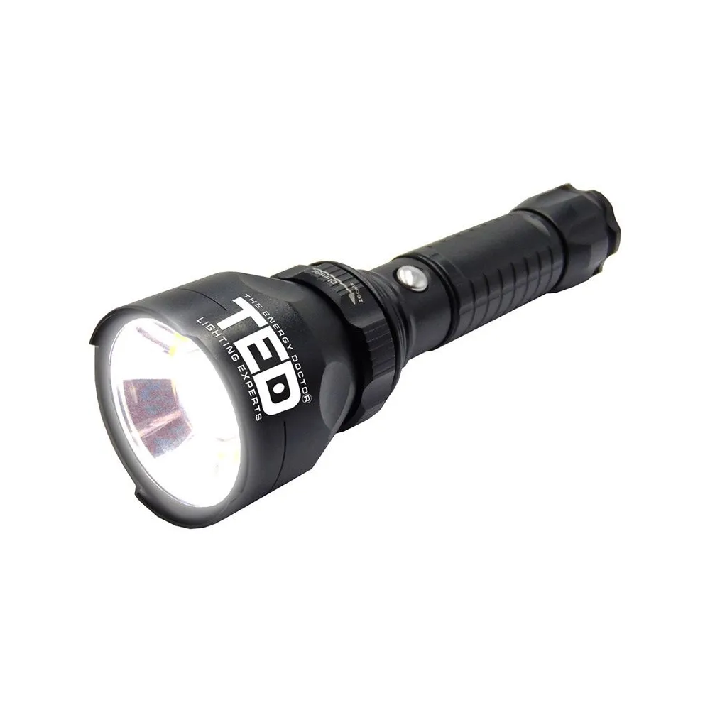 Lanterna 10w aluminiu cu acumulator 18650 TED Electric - 1