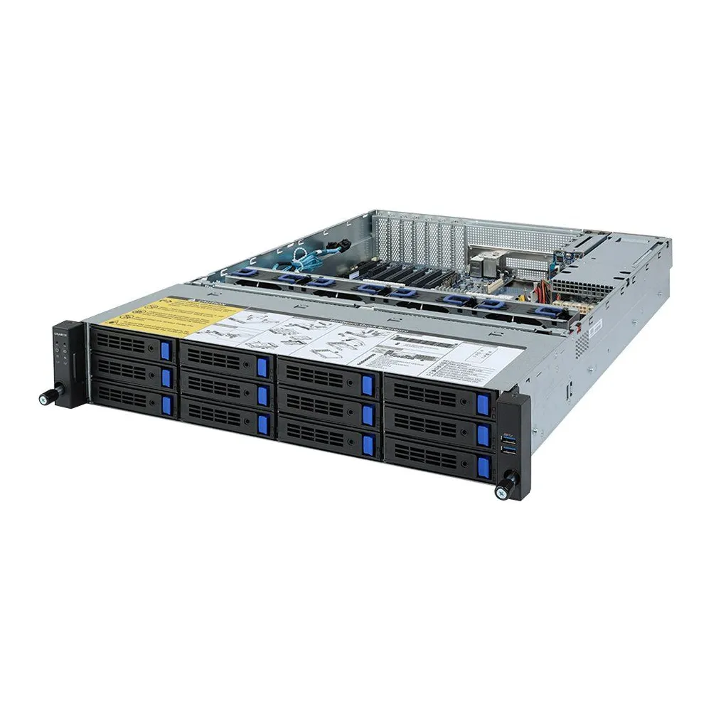 Gigabyte rack server r272-z30 single amd epyc 7002/7003 16 x Gigabyte - 1