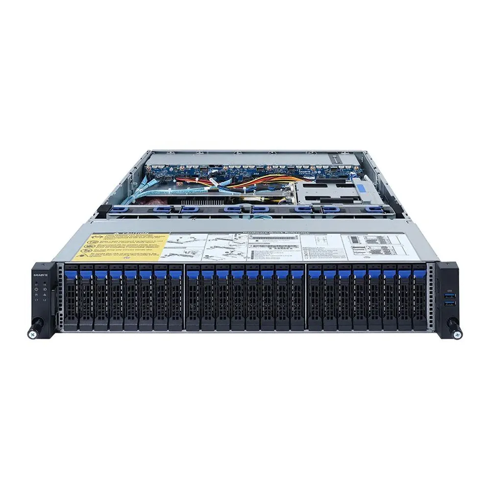Gigabyte rack server r262-za0 (rev. 100) amd epyc™ 7002 server Gigabyte - 1