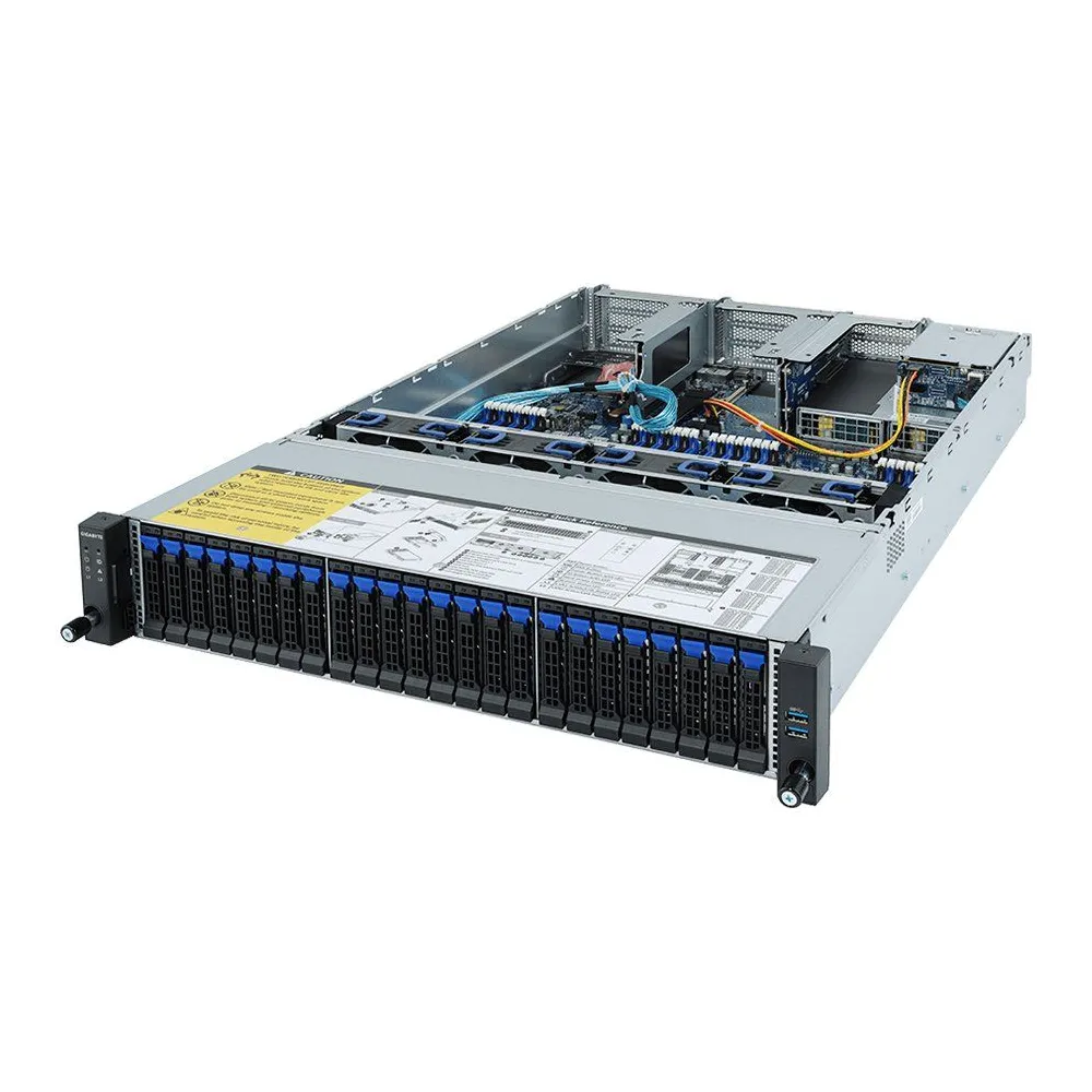 Gigabyte rack server r282-z91 dual amd epyc 7002/7003 32 x Gigabyte - 1
