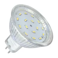 Bec led 16 smd 3014 mr16 12v 3000k 5w Vipow - 1