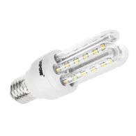 Bec led 3u 6w e27 alb cald Vipow - 1