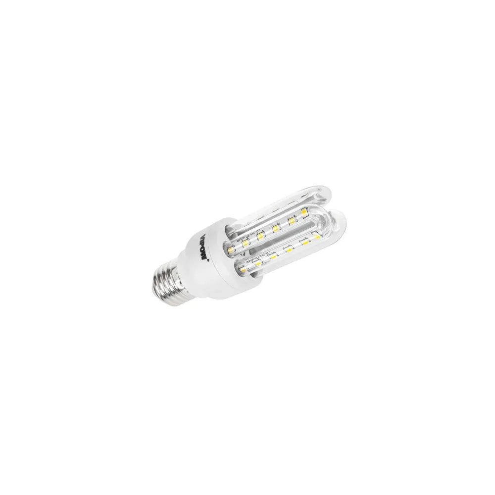 Bec led 3u 6w e27 alb cald Vipow - 1