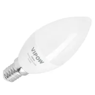 Bec led lumanare 7w e14 4000k 230v Vipow - 1