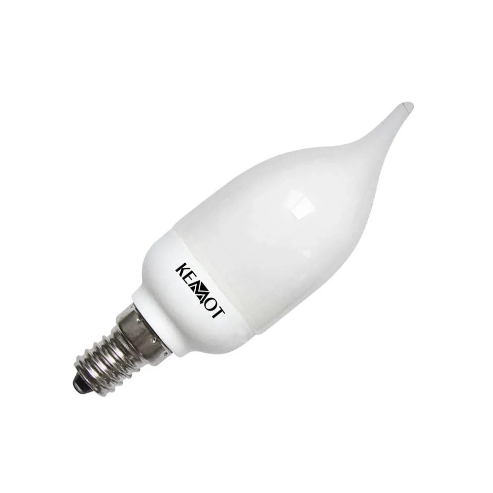 Bec economic tip lumanare e14 7w 2700k Kemot - 1