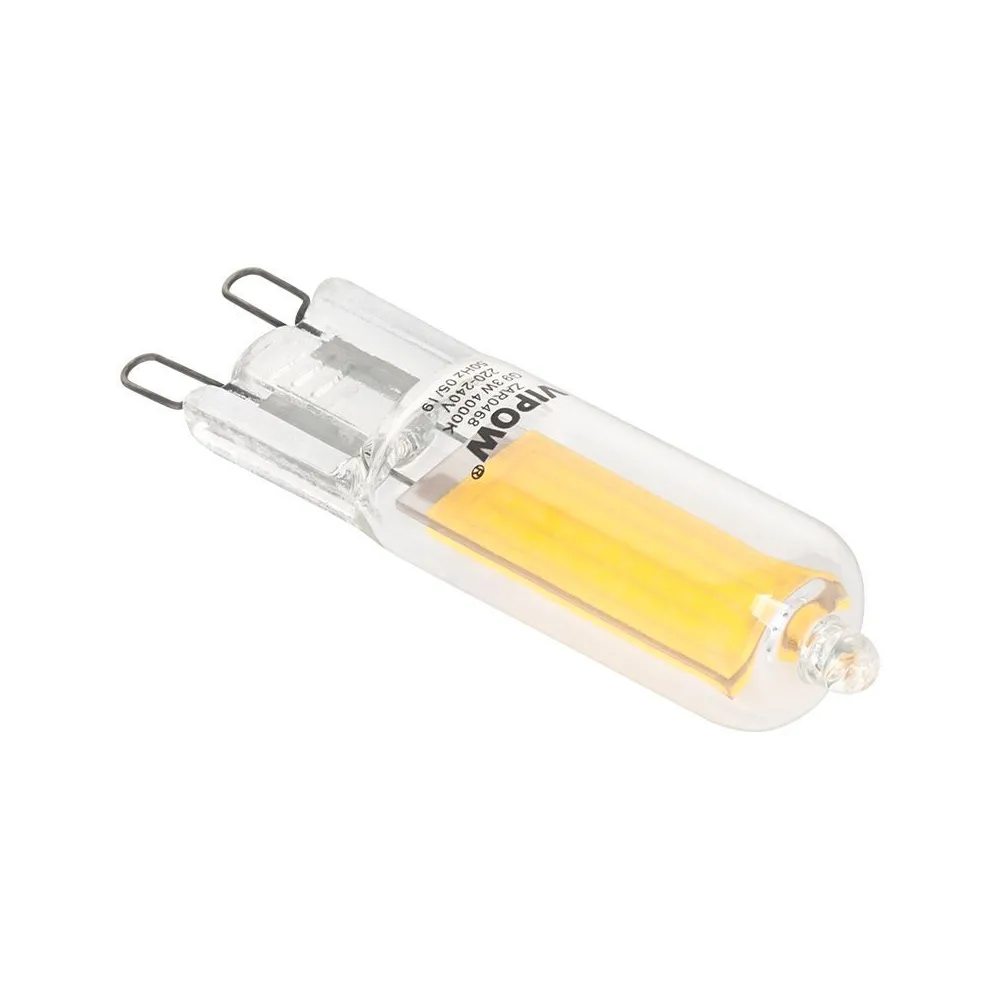 Bec led cob 3w g9 4000k 230v Vipow - 1
