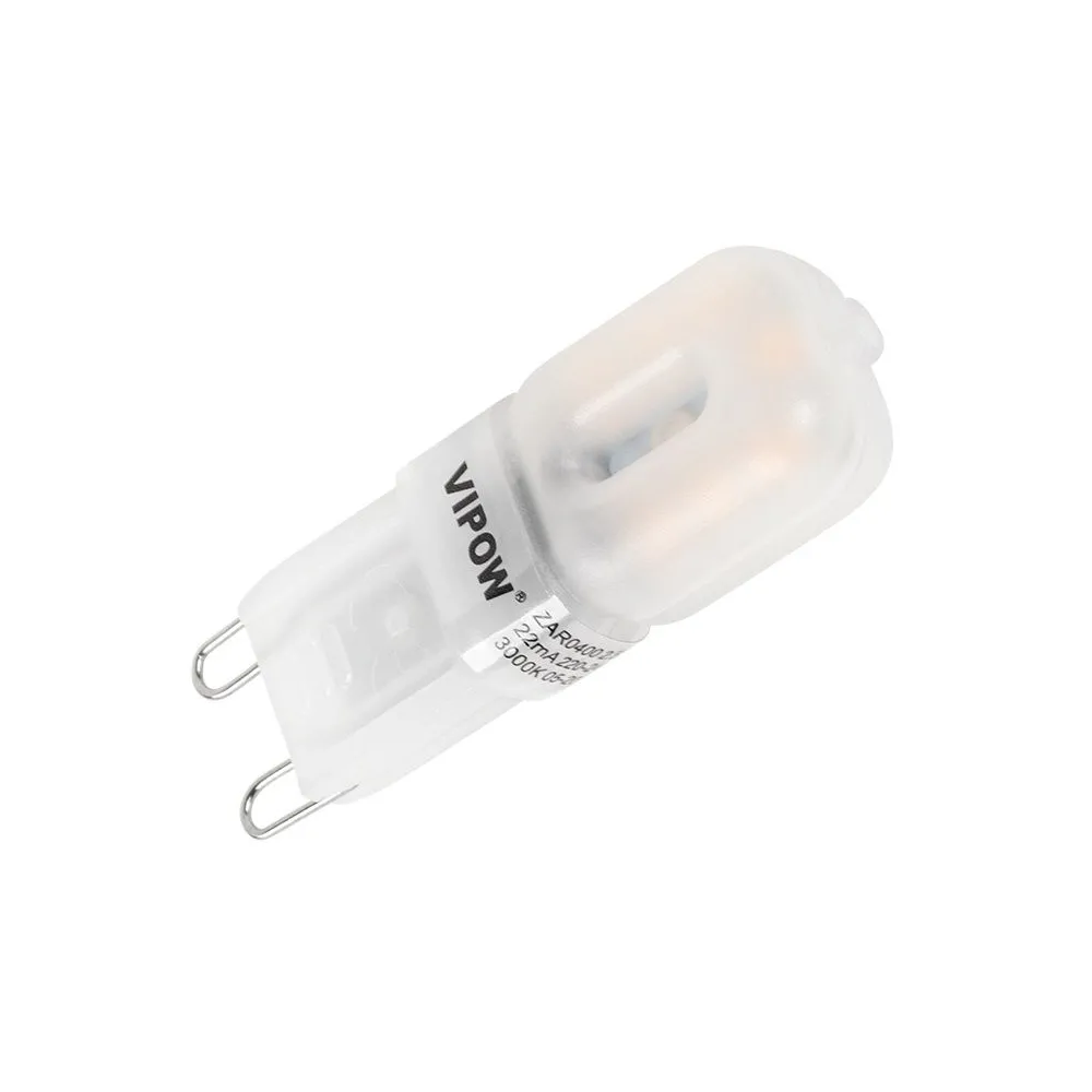 Bec led 2.5w g9 3000k 230v vipow Vipow - 1