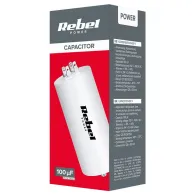 Condensator motor 100uf 450v surub Rebel - 1