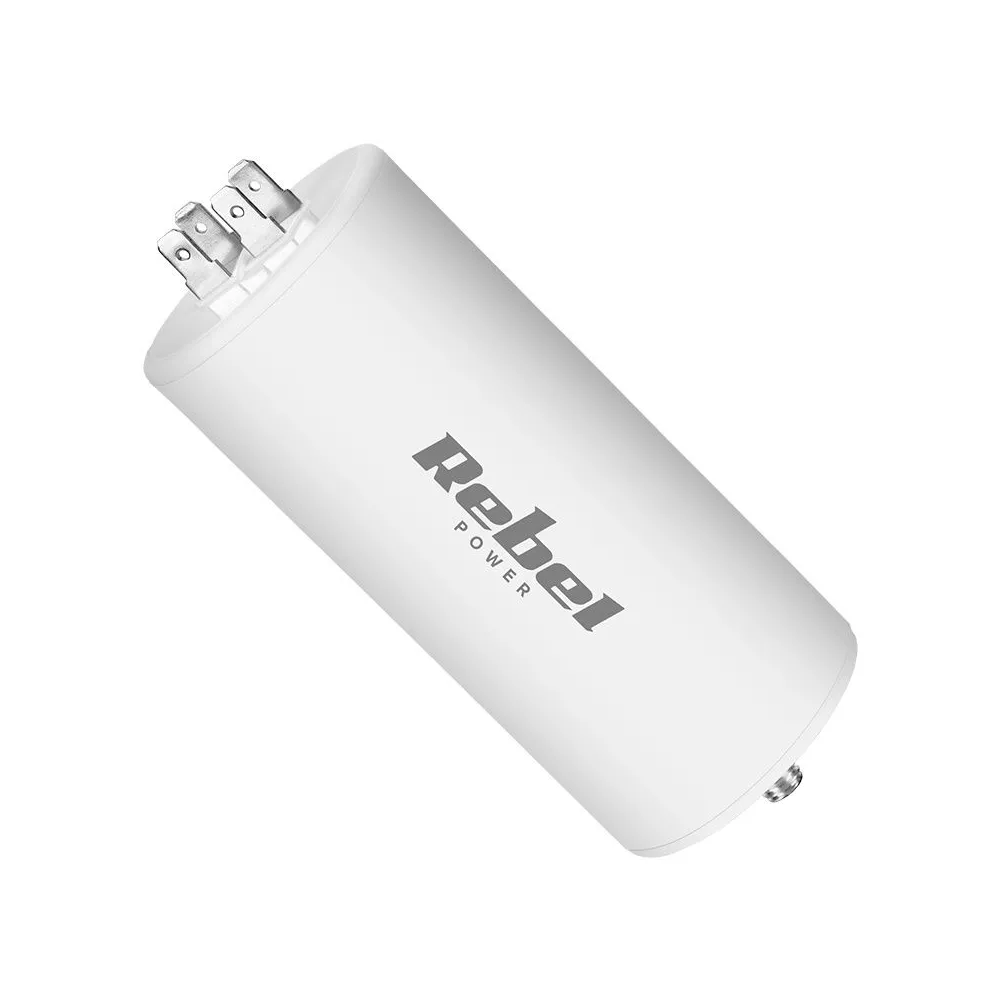 Condensator motor 80uf 450v surub Rebel - 1