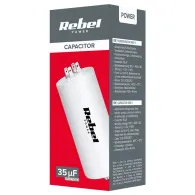 Condensator motor 35uf 450v surub Rebel - 1