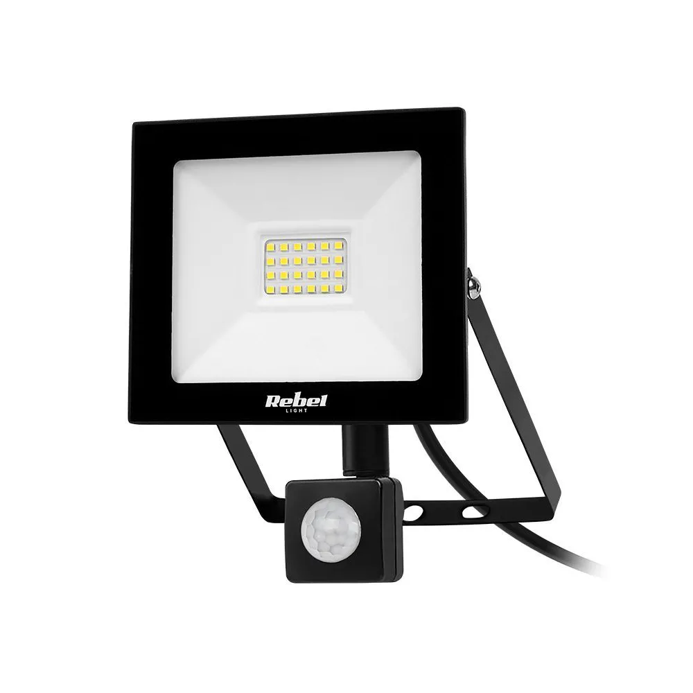 Reflector led 20w senzor miscare 6500k rebel Rebel - 1