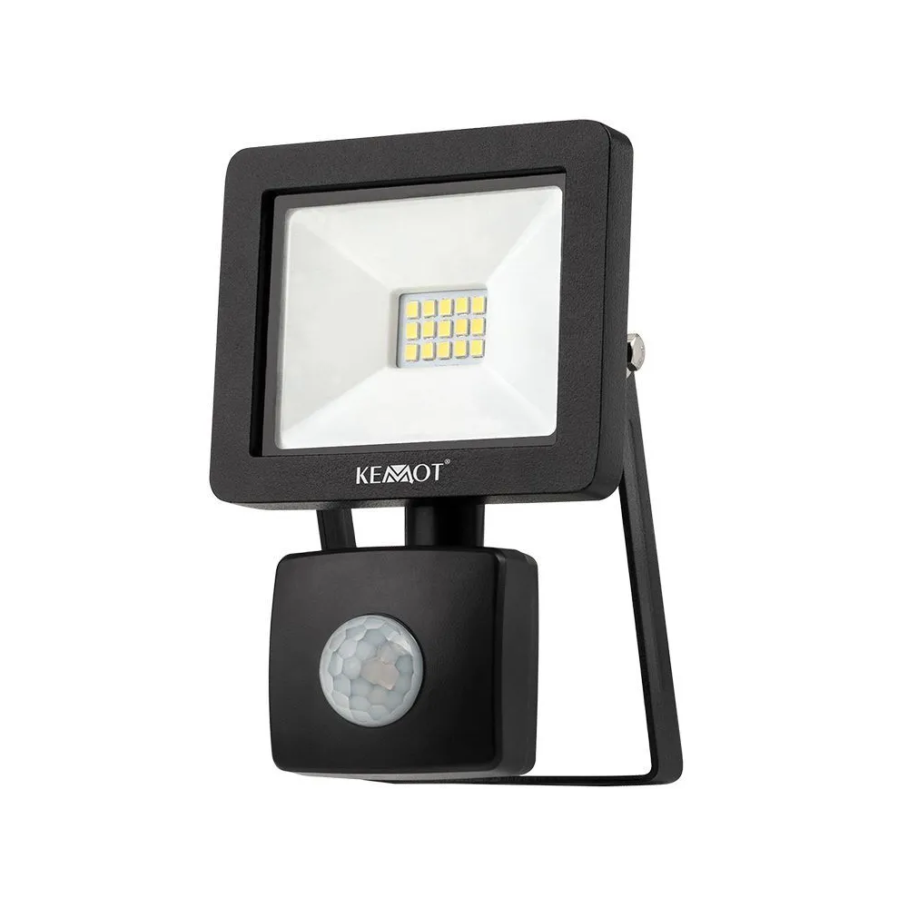 Reflector cu senzor ip65 10w 800lm 4000k Kemot - 1