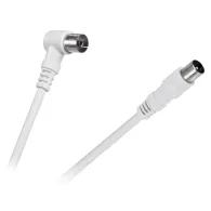 Cablu rf video alb mufa dreapta- 90gr 2.5m  - 1