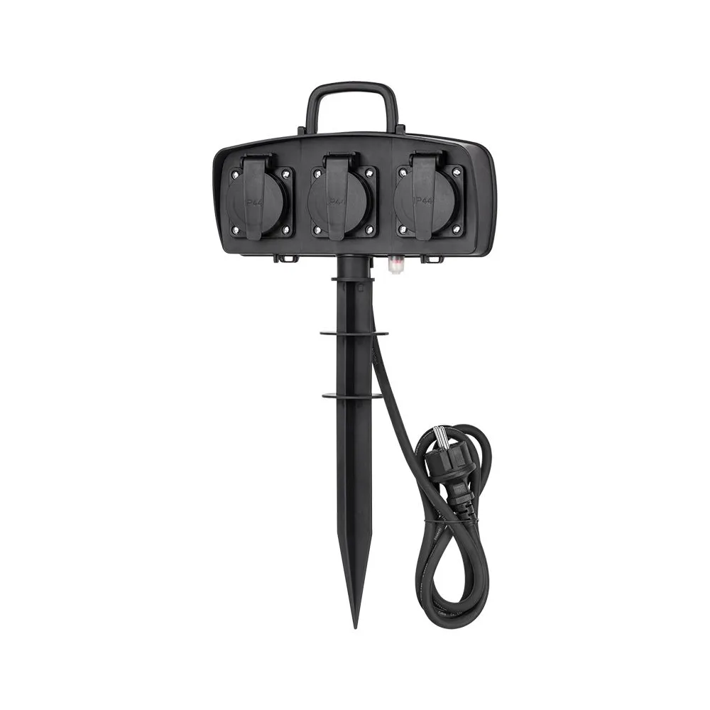 Prelungitor gradina 3 posturi 1.5m ip44 16a  - 1