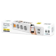 Prelungitor smart 16a 3 prize 4 usb 1.8m tuya Platinet - 1