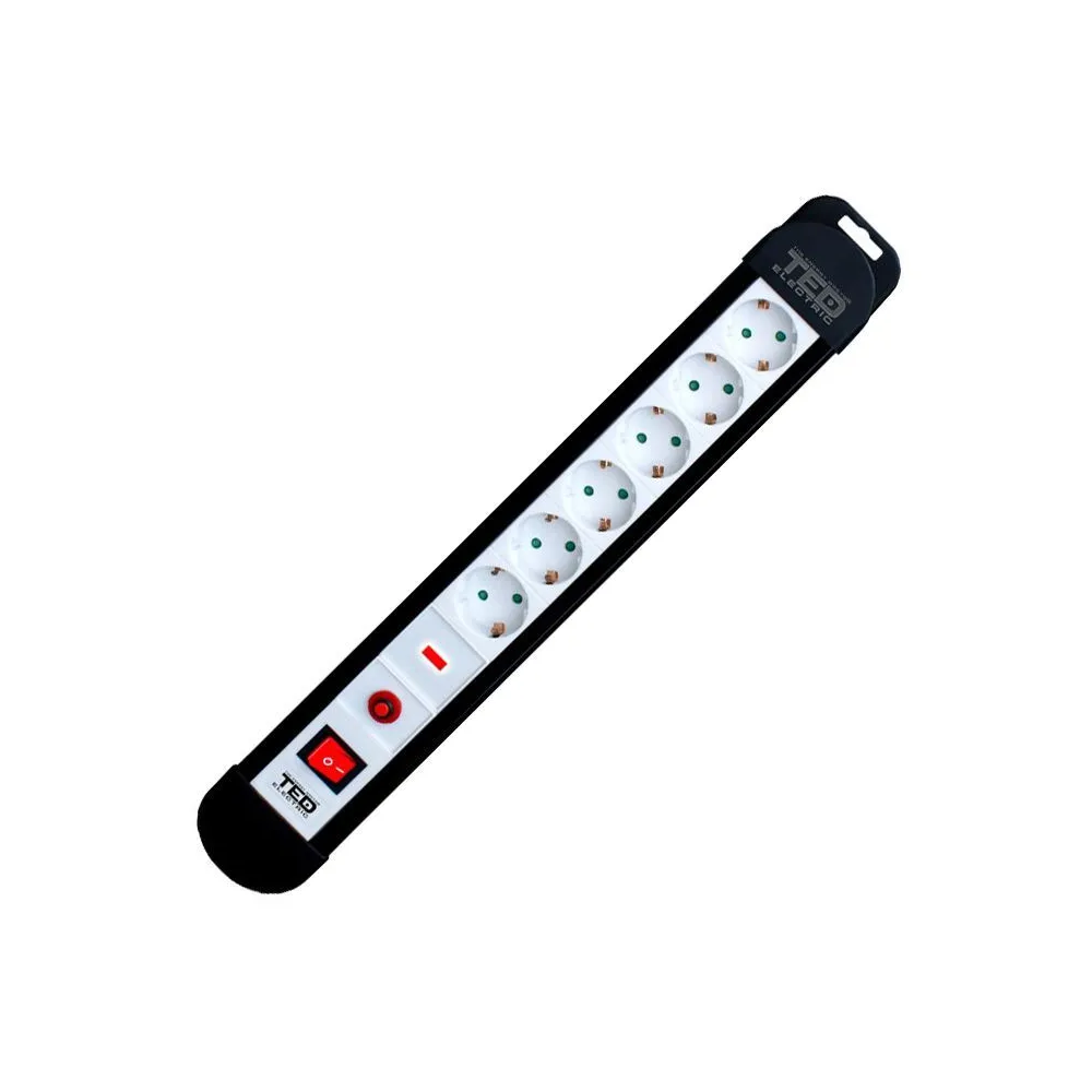 Prelungitor protectie 3x1.5mm2 6 prize 1.5m  - 1