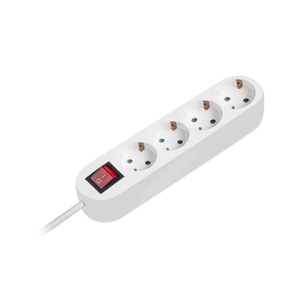 Prelungitor 3x1.5mm 4 prize 5m intrerupator  - 1