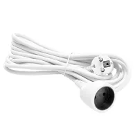 Cablu prelungitor alb priza schuko 3m platine Platinet - 1