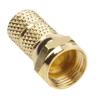 Mufa f 6.8mm gold cu set 100 buc  - 1