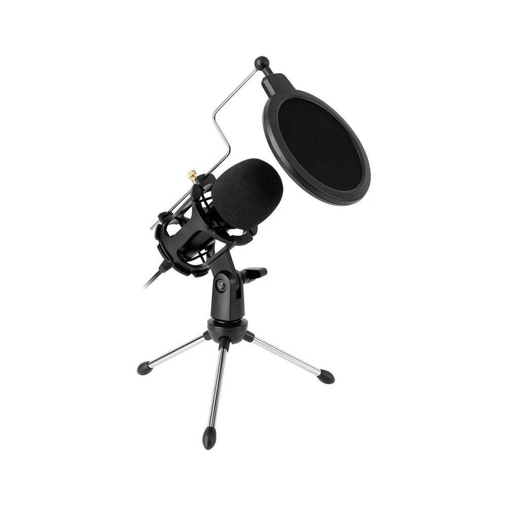 Microfon usb cu trepied si filtru rebel Rebel - 1