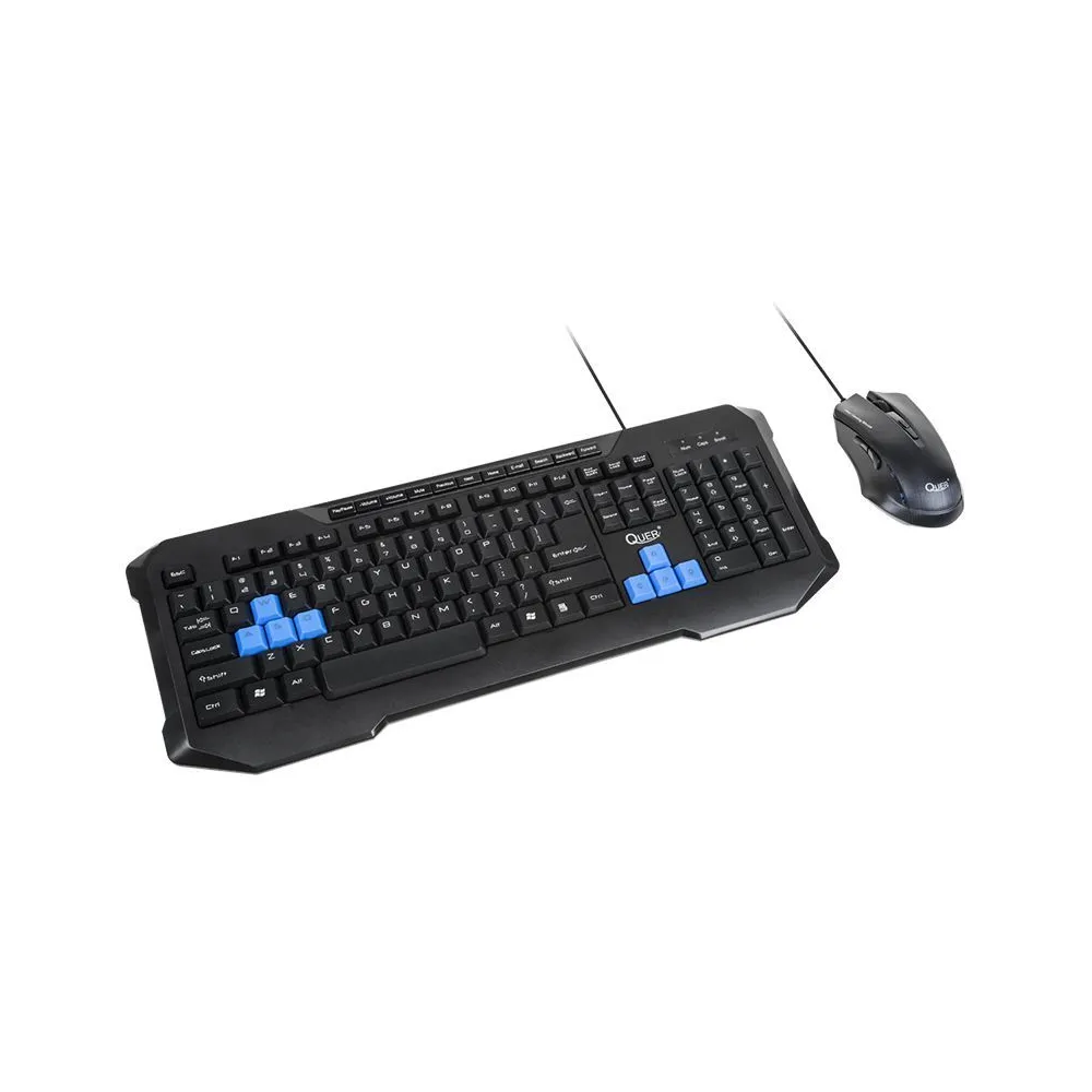 Set tastatura si mouse laser gamer quer Quer - 1