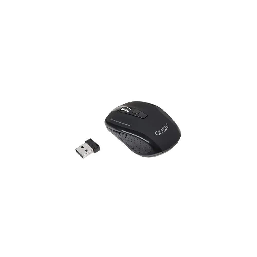 Mouse optic wireless negru quer Quer - 1