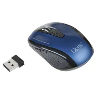 Mouse optic wireless albastru quer Quer - 1