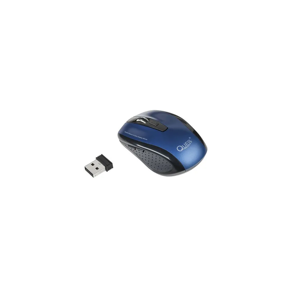 Mouse optic wireless albastru quer Quer - 1