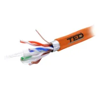 Cablu ftp cat 6 cupru 0.56mm lszh 305m ted el TED Electric - 1