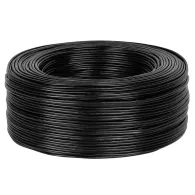 Cablu 2rca 3mm negru rola  - 1