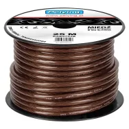 Cablu putere cu 8ga (6.7mm/8.31mm2) 25m negru Peiying - 1