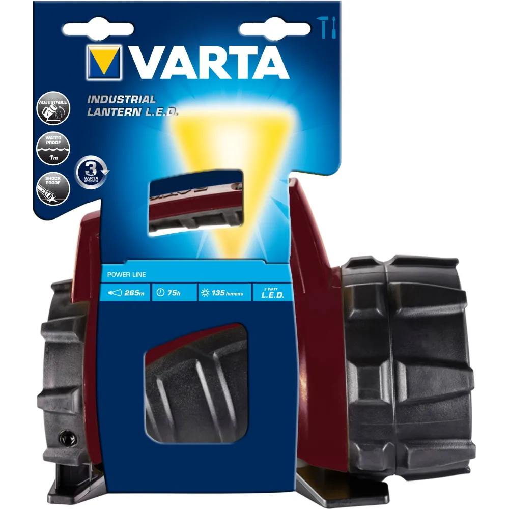 Varta 17652 Negru, Galben Lanternă de mână Varta - 1