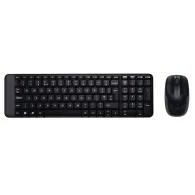 Logitech Wireless Combo MK220 tastaturi RF fără fir QWERTY Englez Mouse inclus Negru Logitech - 1