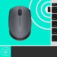 Logitech M170 Grey-K mouse-uri Ambidextru RF fără fir Optice 1000 DPI
