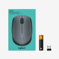 Logitech M170 Grey-K mouse-uri Ambidextru RF fără fir Optice 1000 DPI