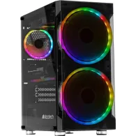 Desktop PC MicroTech Gaming LudiX,Intel Core i5-11400F,Rocket Lake,16GB RAM,512GB SSD,GeForce GTX 1650 4GB,Win 11 Home Microtech