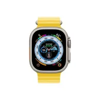 Apple watch ultra cellular 49mm titanium case with yellow ocean Apple - 1