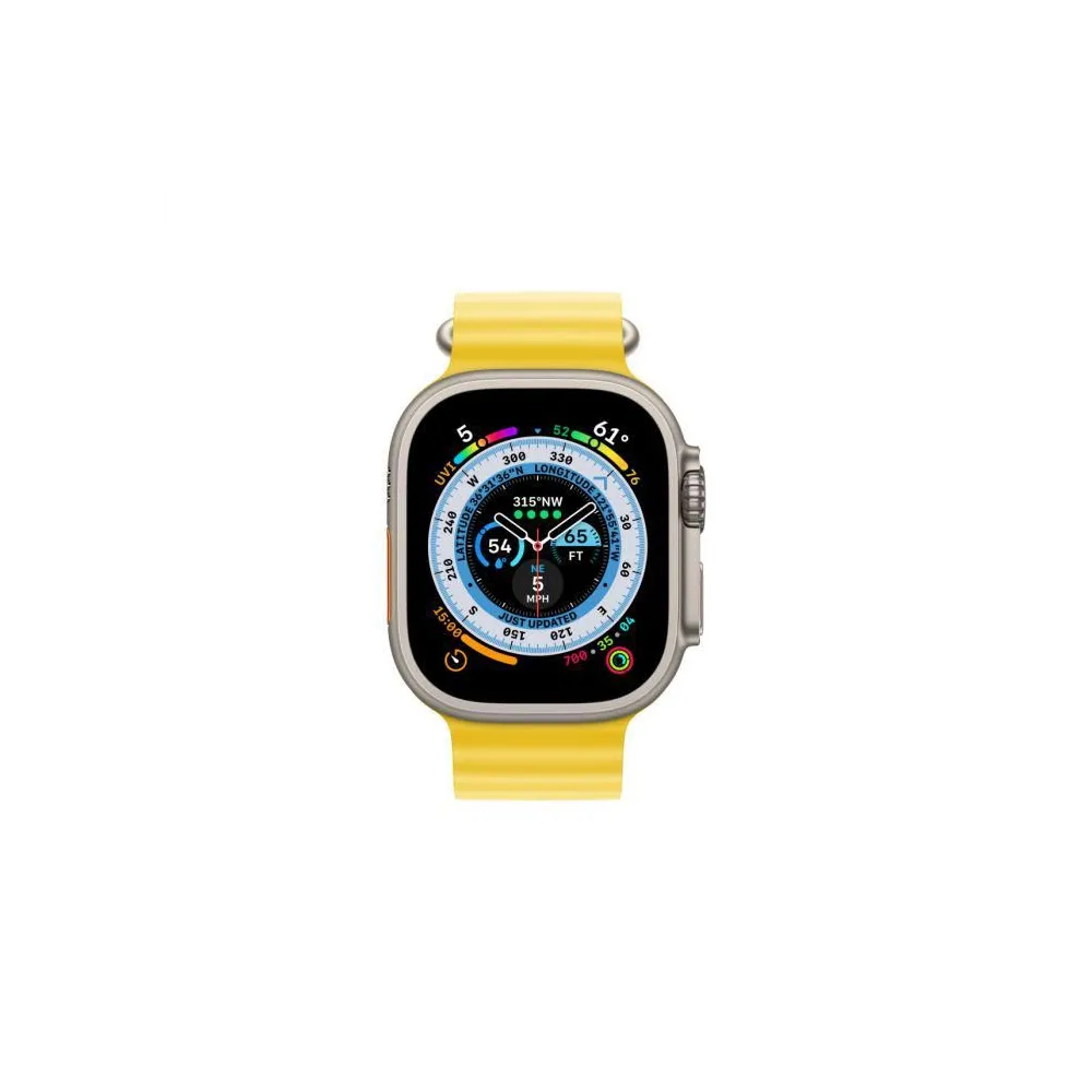 Apple watch ultra cellular 49mm titanium case with yellow ocean Apple - 1