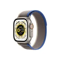 Apple watch ultra cellular 49mm titanium case with blue/gray trail Apple - 1