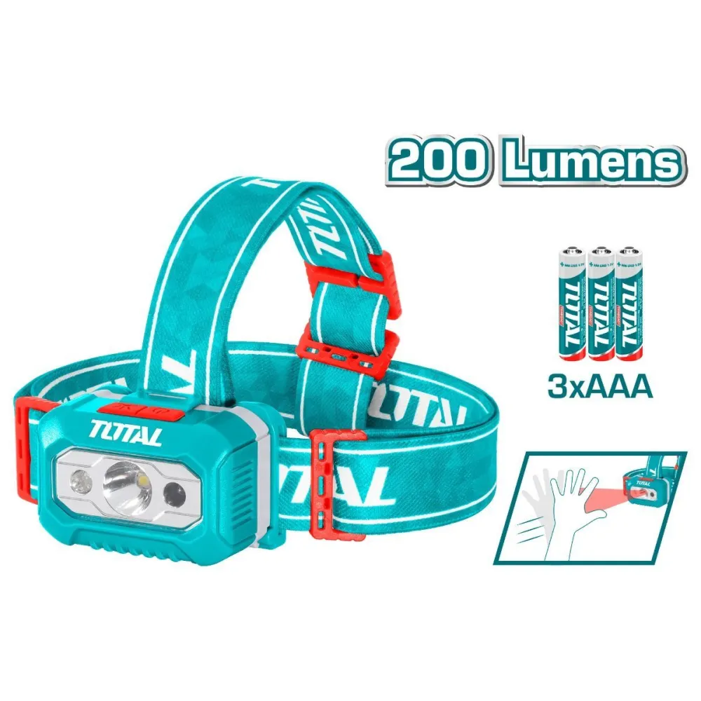 Total - lanterna - 200 lumeni (industrial) Total - 1