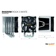 be quiet! Shadow Rock 3 White Procesor Ventilator 12 cm Alb 1 buc. Be quiet! - 8