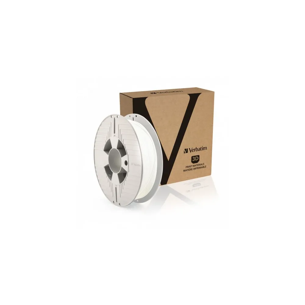 Verbatim 3d printer filament durabio 1.75mm 500g white Verbatim - 1
